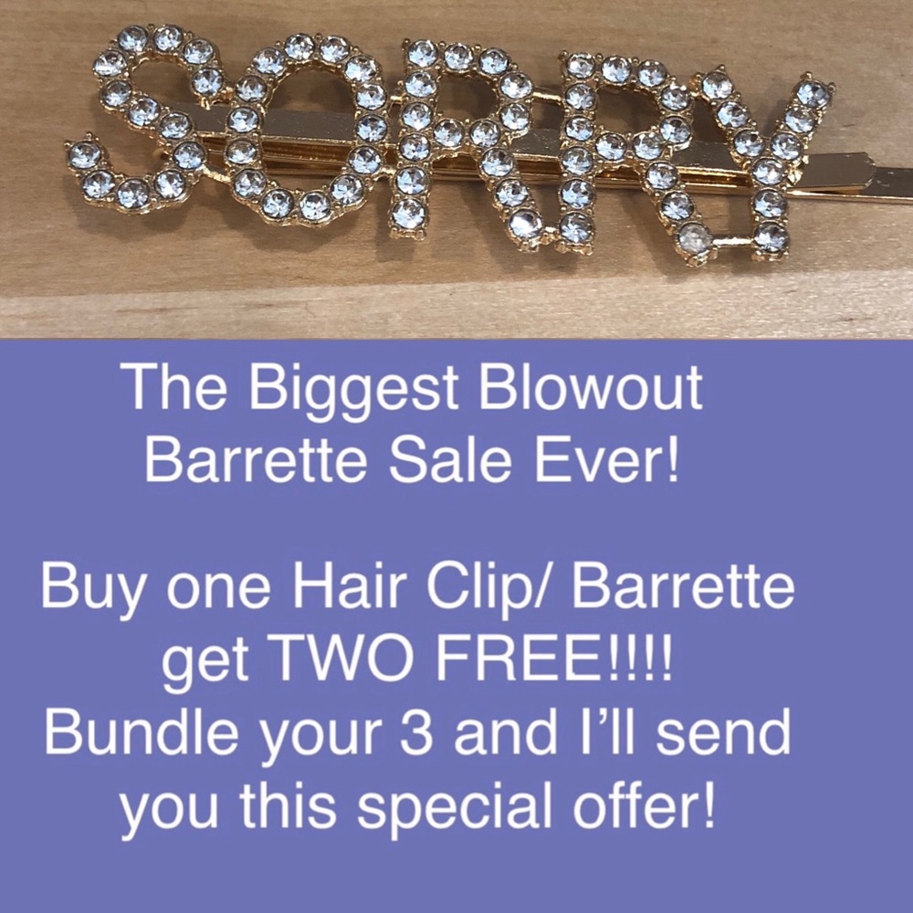 Hair Clip/Barrette - Picture 1 of 6